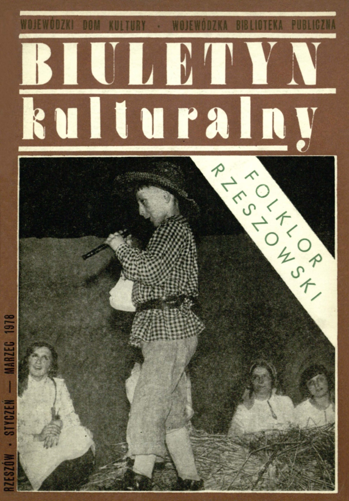 zdjęcie czasopisma - Biuletyn Kulturalny. 1978, R. 1, nr 1 (styczeń-marzec)